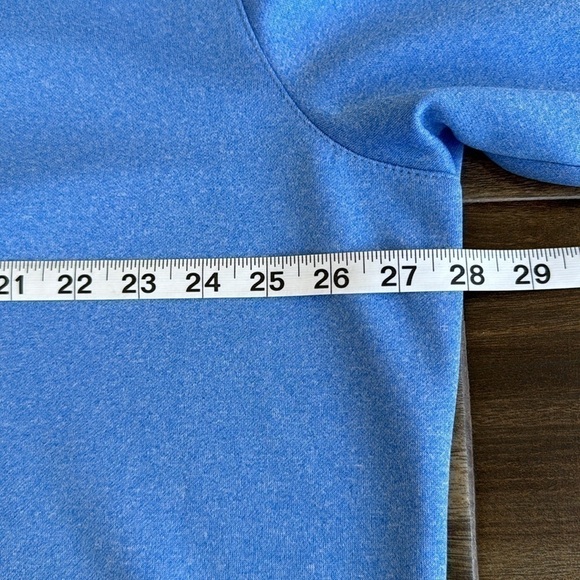 Pebble Beach Men’s Quarter Zip Pullover in Blue, XXL - Picture 4 of 12